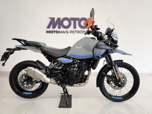 ROYAL ENFIELD HIMALAYAN 450 SLATE POPPY BLUE - foto 2