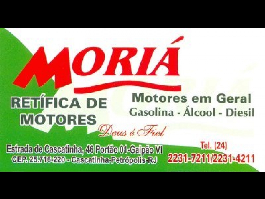 Loja - Retífica Moriá